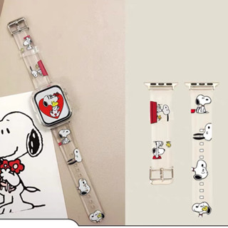 การ์ตูนสุนัขสนูปปี้น่ารัก ​​รูปแบบนาฬิกาสําหรับ แอปเปิล ดู พ…