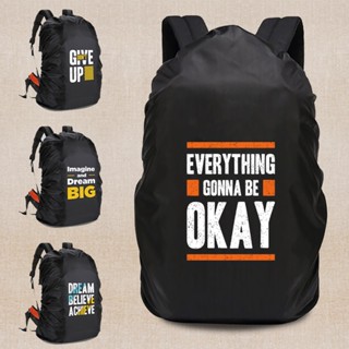 ผ้าคลุมกระเป๋าเป้สะพายหลังกันน้ำ กันน้ำและกันฝุ่นปีนเขากลางแ…