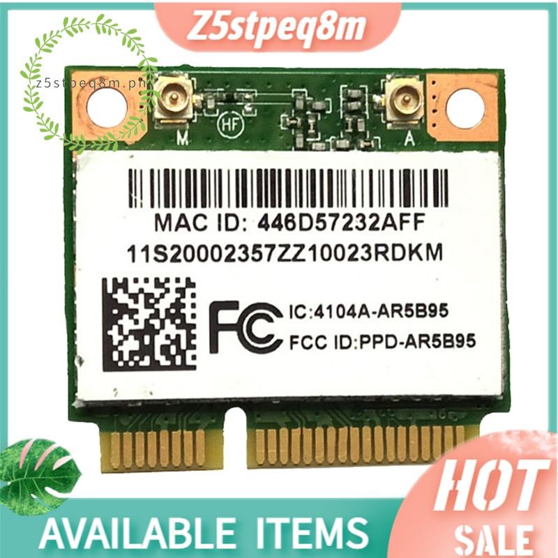 Atheros AR5B95 AR9285 การ์ดเครือข่ายไร้สาย 2.4G 150Mbps PCI-E การ์ดเครือข่ายในตัวครึ่งความสูงสําหรับ