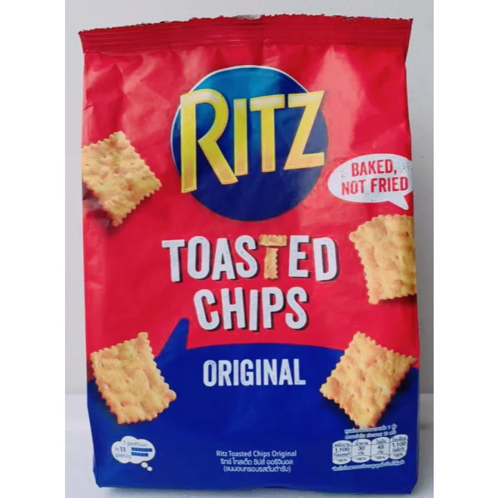 (พร้อมส่งขนมอร่อย ราคาถูก) ริทซ์ โทสเต็ด ชิปส์ ออริจินอล 229 กรัม - รูปที่ 2