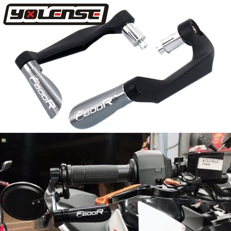 Yมือจับมอเตอร์ไซค์สำหรับ BMW F800R F800 R F 800R ขนาด7/8 "22มม. มือจับคลัตช์เบรกอุปกรณ์ปกป้องป้องกัน