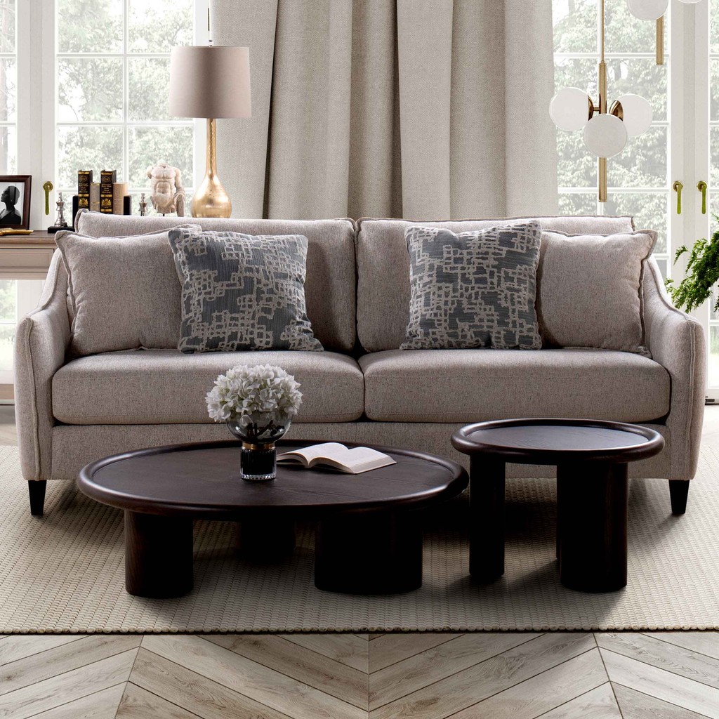 SB Design Square โต๊ะกลาง รุ่น ONYA สีน้ำตาล (110x110x31 ซม.)  แบรนด์ SCHULTZ DESIGN