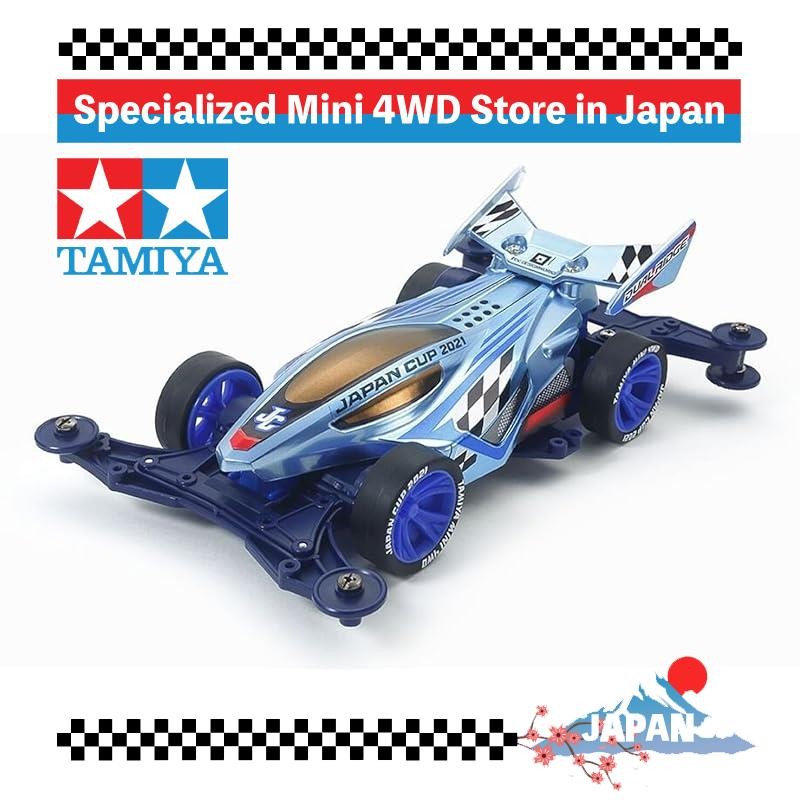 Tamiya Mini 4WD Limited Dual Ridge Jr. Japan Cup 2021 Polyคาร์บอเนต Body VZ Chassis 95143
