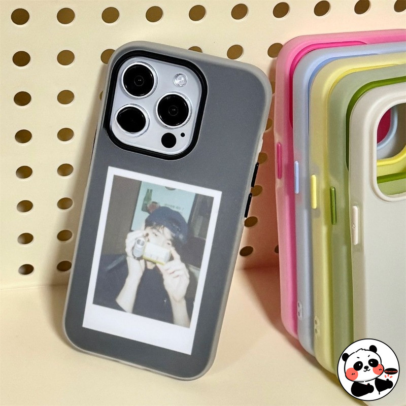 กรอบรูปเคสโทรศัพท์สําหรับ OPPO Reno 14 Pro A98 A80 A3 Pro ค้นหา X8 X8S Pro Plus Ultra 5G 4G ปกหลังน่ารักสีลูกกวาด Mezzanine สามารถถือปลอกรูปถ่าย