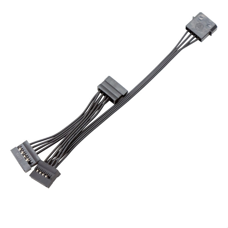 สาย Molex to Sata สายไฟเข้าMolex แยกออกเป็นไฟSata หลายสาย