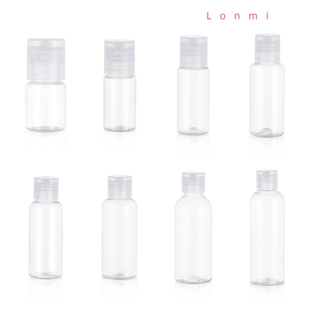 Lonmi ขวดคอนเทนเนอร์เปล่า 5-100ML ขวดแชมพูพลาสติกแต่งหน้า