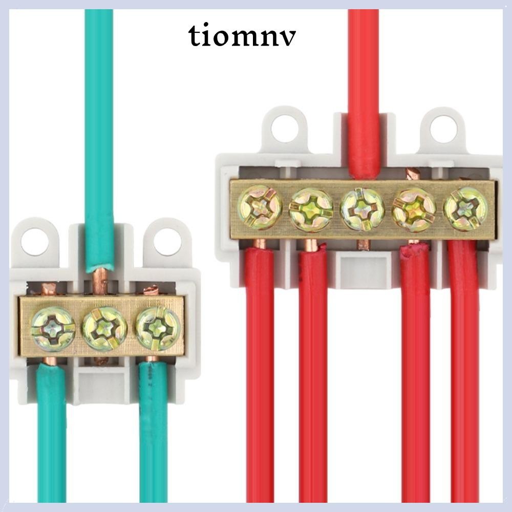 Tiomnv56 T-type สายไฟ, ขั้วต่อสายไฟแยก Universal High Power สาขา Terminal, ไฟฟ้าตัวเชื่อมต่อทั่วไป ZK-M306 ZK-M406 NS-516 Terminal Block