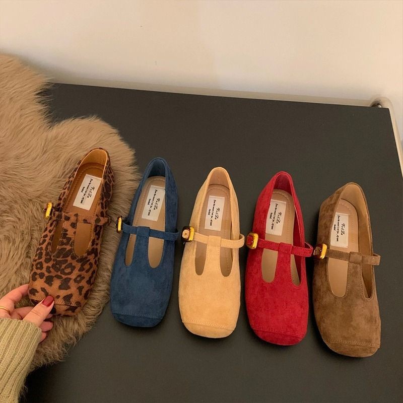 รองเท้าส้นแบน Soft Sole Boat Shoes แฟชั่นฤดูร้อน Soft Sole สวมใส่ด้านนอก