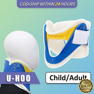 4 Gears Adjustable Neck Collar Brace Neck Brace Support Breathable Neck Guard Relief for Kid Adult