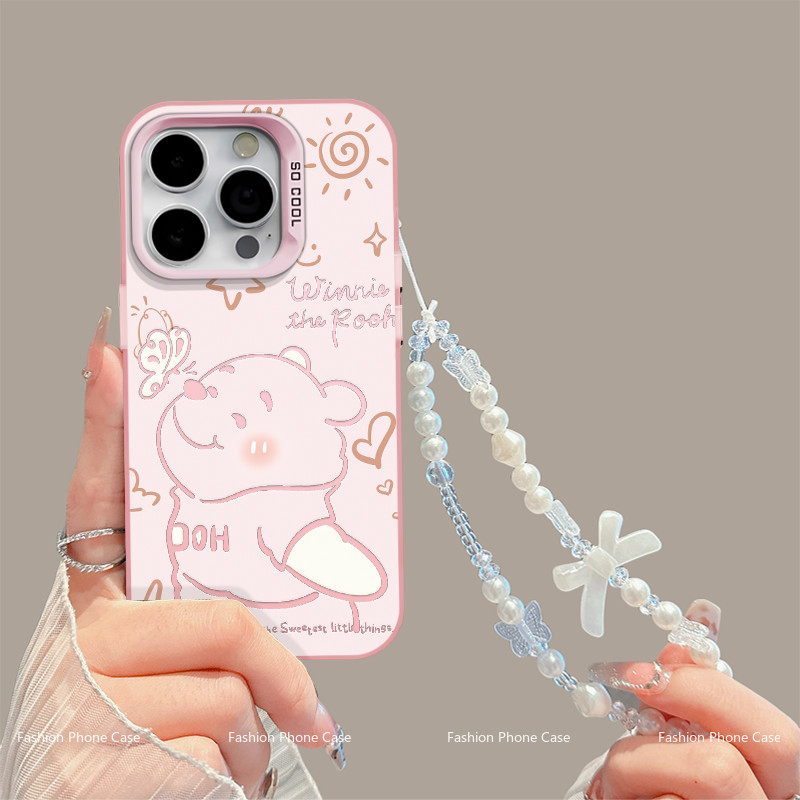 เข้ากันได้กับ ไอโฟน 16 Pro Max ไอโฟน 15 Pro Max 14 ไอโฟน 13 Pro Max ไอโฟน 11 เคสโทรศัพท์นุ่มน่ารัก PK/L-HXMSCY319-GSA