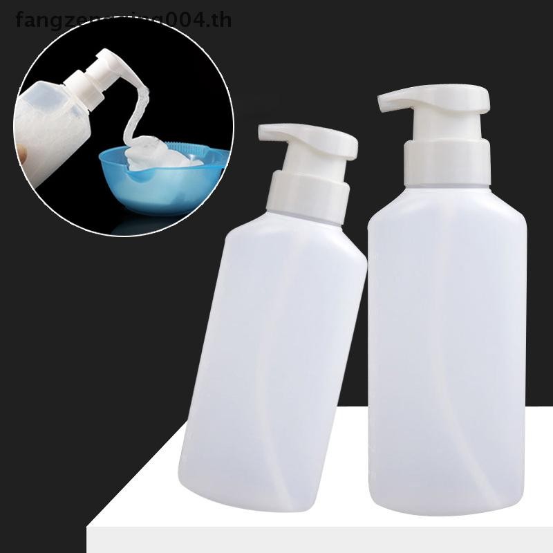 F4th 180ml ปั๊มขวดฟองบีบสบู่ Mouss Liquid Dispenser Froth แชมพูโลชั่น Botling โฟมขวดที่ว่างเปล่าแชมพูคอนเทนเนอร์ f4th