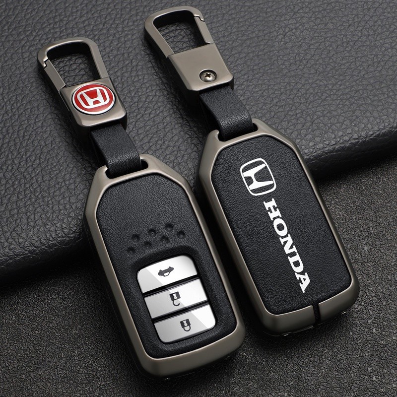 Honda Hrv City Spec V/Crv/Accord/Civic Brio BRV Hrv Jazz Zinc Alloy Key Cover Flip Key Case Full Package
