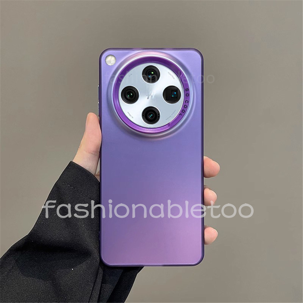 ปลอกสําหรับoppoค้นหาx6 X8 pro X8pro X6pro FindX8 pro FindX8pro FindX7Ultra FindX6pro Frosted Hardเคสโทรศัพท์แฟชั่นMinimalistเลเซอร์กันกระแทกปกหลัง