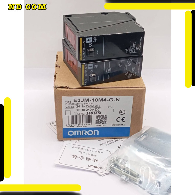 สุดคุ้ม! E3JM-10M4-G-N ส่งจากไทย E3JM-10M4-G-N ถ่ายจากรูปงานจริง