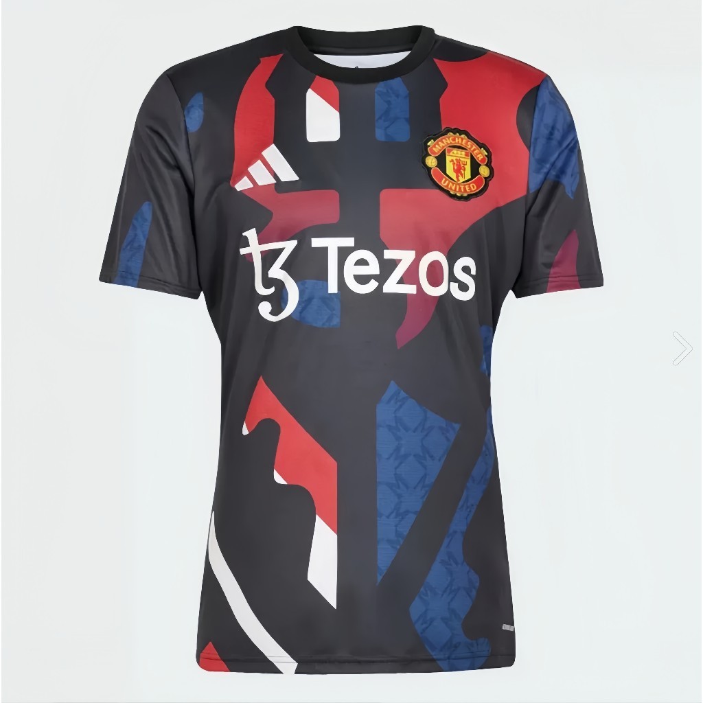 ใหม่ 24/25 Man Utd 3in1 Training jersey Fans Issue