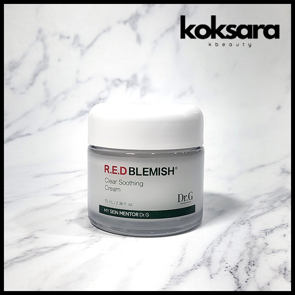 dr.g red blemish clear soothing cream ครีมผ่อนคลาย large 70ml