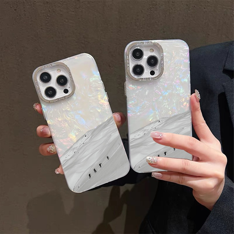 GOOD เคสโทรศัพท์ เคสขนนก แบบนิ่ม สำหรับรุ่น 15 14 13 13PRO 13PROMAX 12 Pro Max 11 8plus 7plus 7 XR X XS Max SE 11Pro