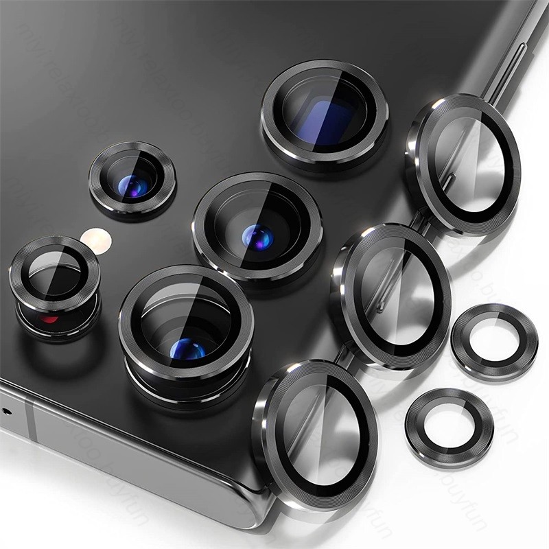 Samsung S24Ultra S23Ultra S22Ultra 9Hตําแหน่งโลหะEagle Eyeเลนส์ฟิล์มกระจกนิรภัยสําหรับSamsung Galaxy