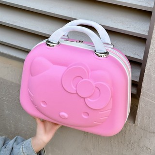 14-inch high-end gift cartoon makeup box hand luggage multi-functional mini cosmetics storage bag