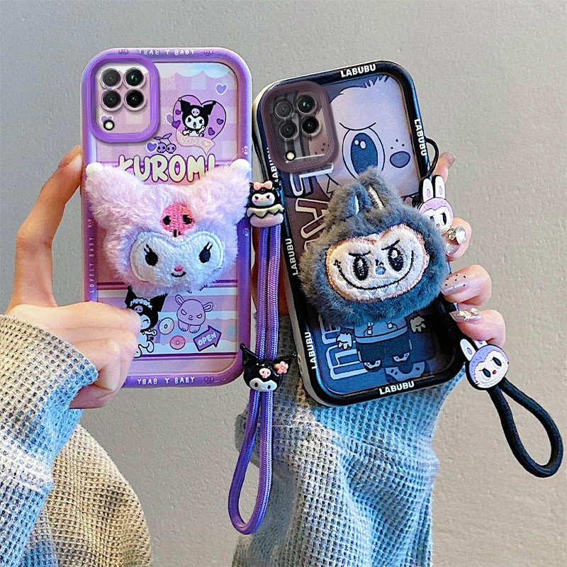 เคส Samsung A22 A12 ตุ๊กตา TPU โทรศัพท์ป้องกันกรณี