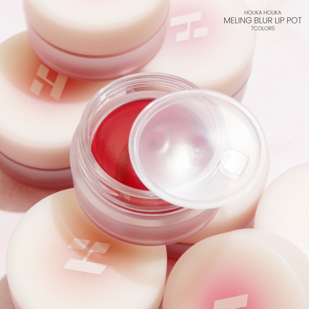 ของแท้>>ส่งด่วน HOLIKA HOLIKA MELTING BLUR LIP POT ลิปพอตเบลอปาก - รูปที่ 5
