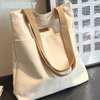 DOHOBBY กระเป๋าโท้ต, กระเป๋าถือด้ายเย็บผ้าทุกการแข่งขัน, กระ…