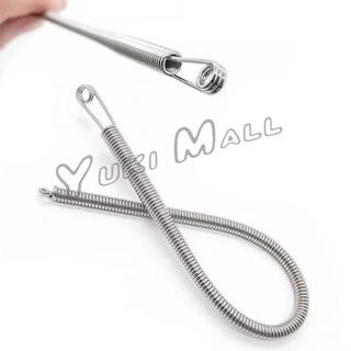 Yuki สปริงเข็มร้อยยางยืด เข็มร้อย คลิปตะขอกลึงเชือก ดึงยางขอบกางเกง Rope Threading Tool