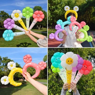 ลูกโป่ง ลายดอกเดซี่ อุปกรณ์ประกอบฉาก ตกแต่งปาร์ตี้ ของเล่นเด…