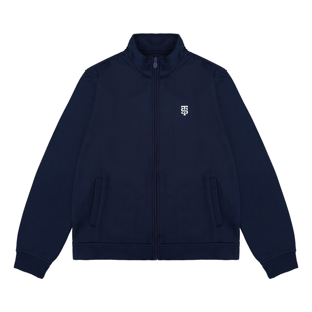 3Second Mens Regular Fit Sporty Piquce C Bomber Jacket090225