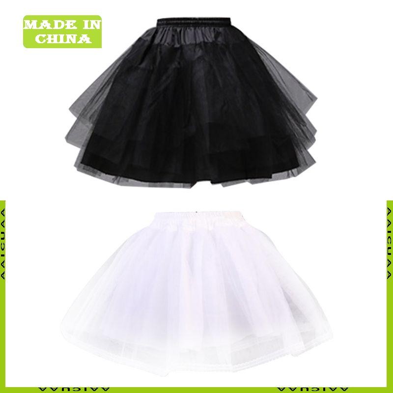 Elegant Crinoline Underskirt Baroque White Petticoat Skirt for Bridal Gowns Wear