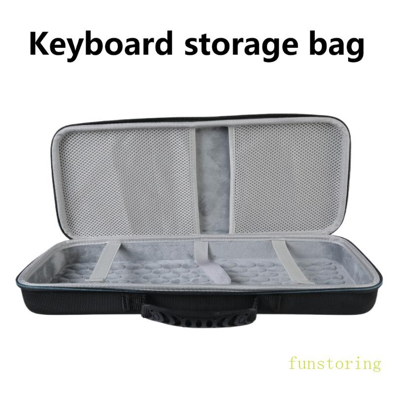 FUN กระเป๋าพกพาทนต่อแรงกระแทกสําหรับ AULA S98 S99 คีย์บอร์ดกล่องป้องกัน