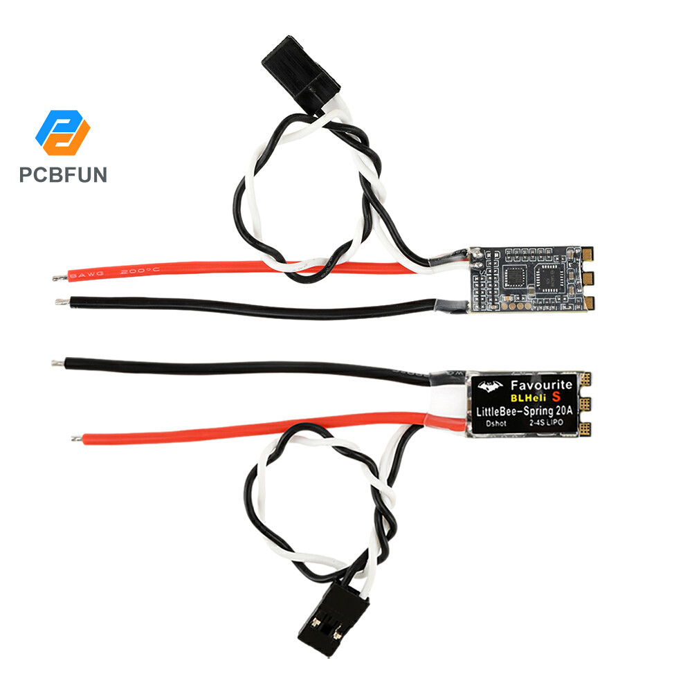 Pcbfun BLHeli-S 20A/30A ESC แบบไม่มีแปรง 2-6S สําหรับ FPV Traverser Racing Drone BLS DSHOT