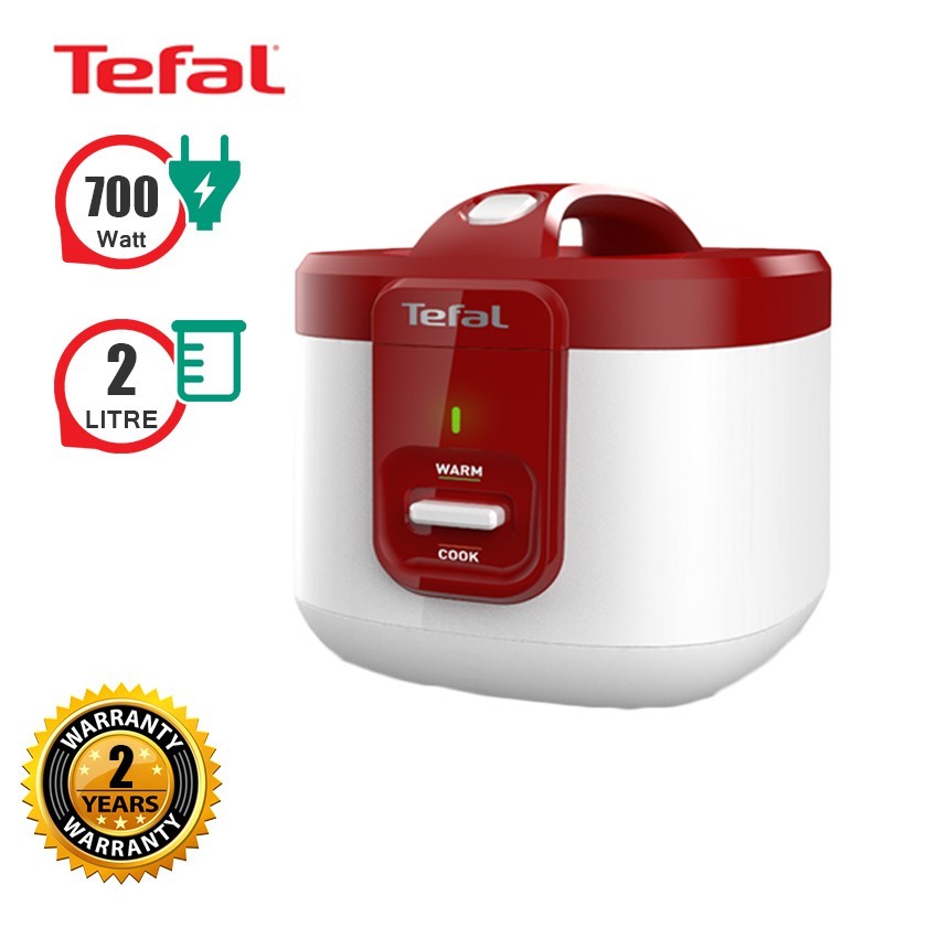 ทีฟาล์ว หม้อหุงข้าว 2 ลิตร รุ่น RK3625 TEFAL MECHANICAL RICE COOKER 2L RK3625