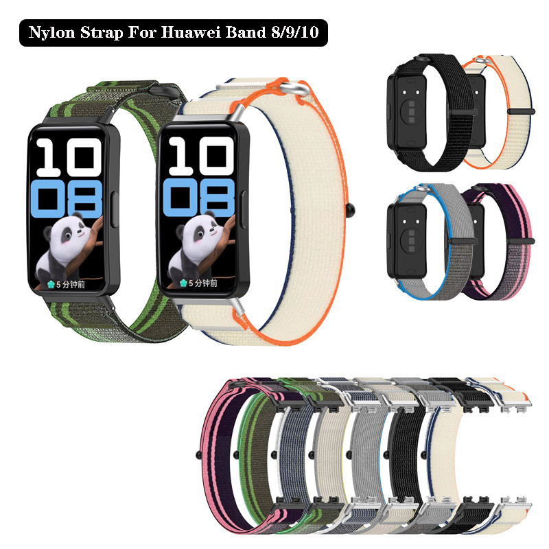Trail Loop Band สายรัดไนลอนสําหรับ Huawei Band 10 / 9 / 8