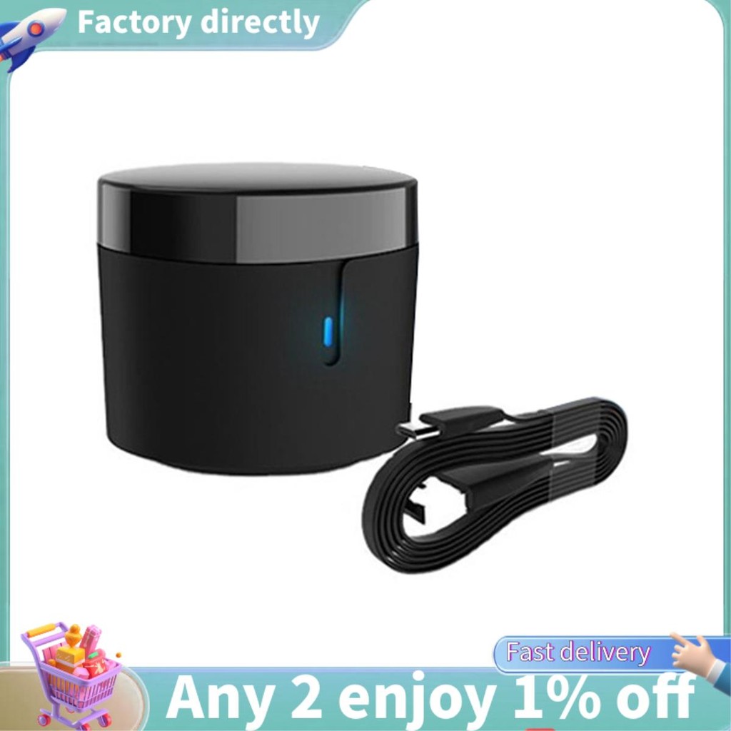 LU- RM4 Mini Smart Home WiFi รีโมทคอนโทรล Temper Sensor HTS2 RM4C Mini IR Controller สําหรับเซ็นเซอร