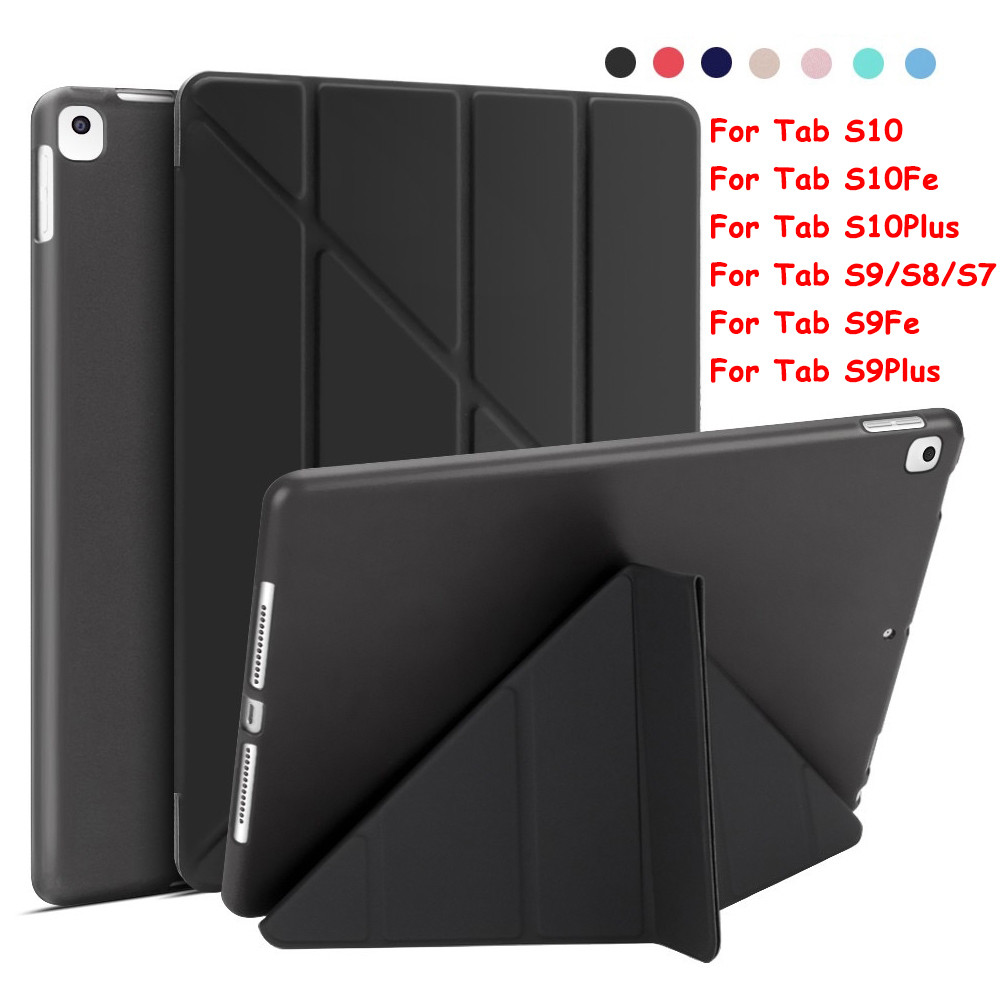 เคส ใส่ปากกาได้ Samsung For Galaxy Tab S10 S10Fe S10Plus S9 S9Fe S9Plus S7 S7Fe S7Plus S8Plus A9 2023 S6lite P615 020