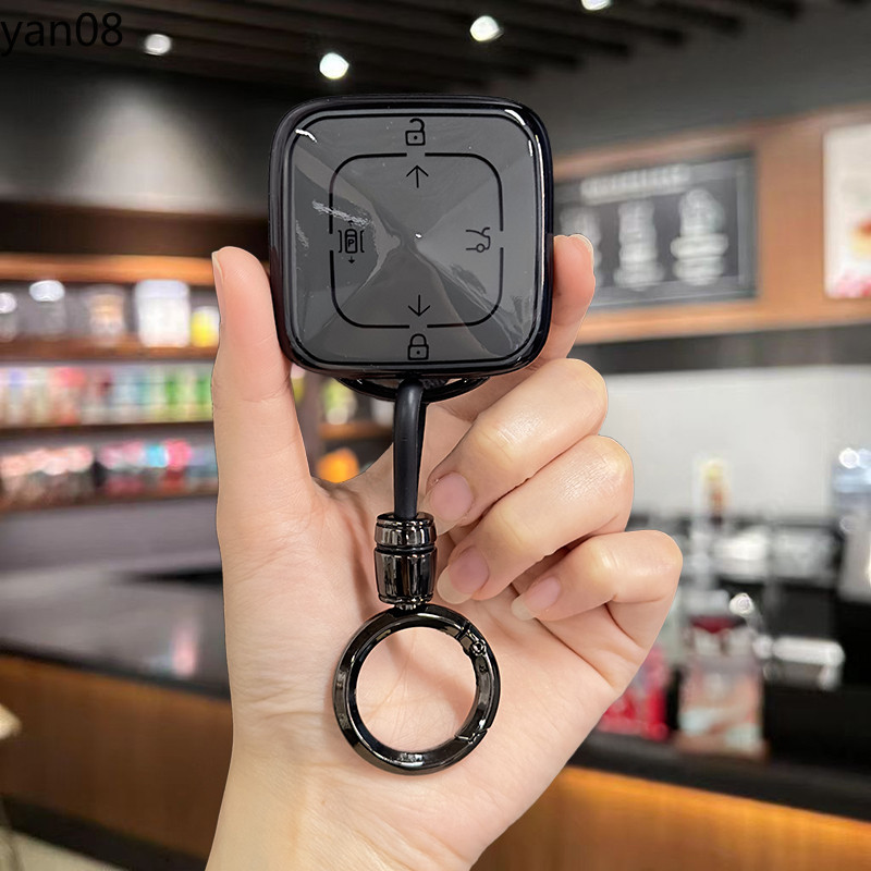 Soft TPU รถ Remote Key ฝาครอบสําหรับ Zeekr 001 009 x Zeekr 001 Remote Fobs กรณีคีย์เปลือกป้องกัน