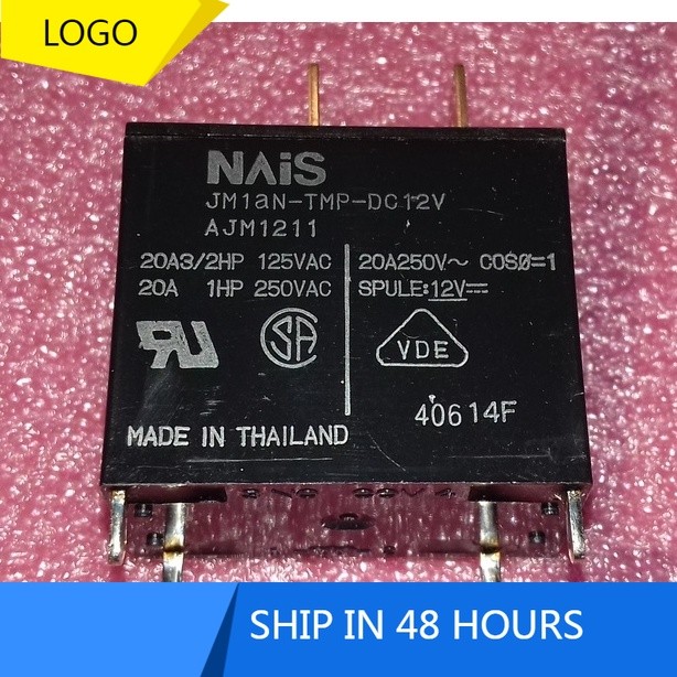 JM1aN-TMP-DC12V (RB64) M1211 NAIS / ALF1M12 001 12VDC POWER RELAY (MADE IN THAILAND) / (MADE THAILAN