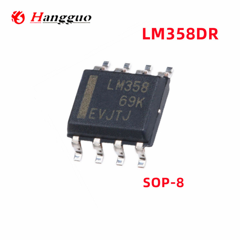 100 ชิ้น/ล็อตเดิม LM358DR SOP8 LM358 SOP LM358DT SOP-8 SMD LM358DR2G IC คุณภาพดีที่สุด