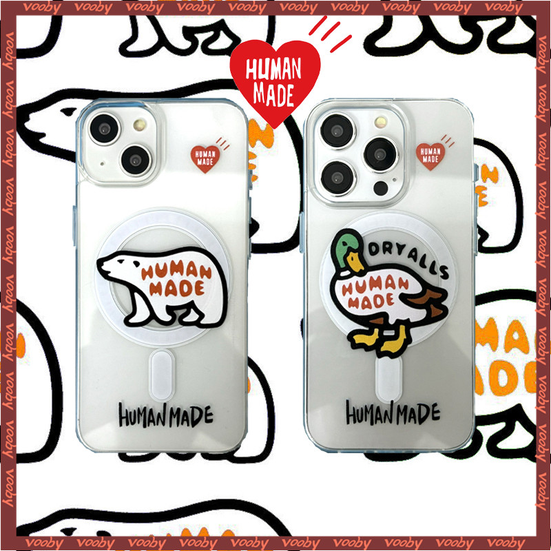 HUMAM MADEคลาสสิกการ์ตูนPolarหมีเป็ดLucencyแม่เหล็กเคสโทรศัพท์เหมาะสําหรับIPhone17 17AIR 16 16P 16PM 15 15P 15PM 14PM 14 14P 13 13P 13PM 12P 11 11P 11P 11P 11P 11P 11P 11P 11PM XR MAX 7