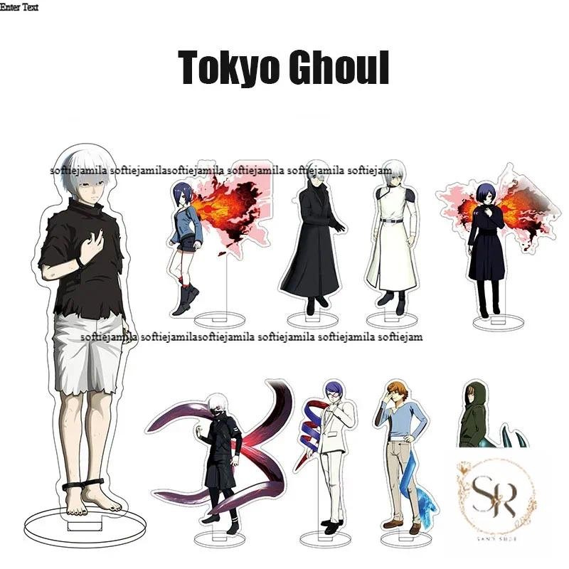 16 ซม.อะนิเมะโตเกียวแวมไพร์ยืน Kaneki Ken Touka kirishima Action Figure ตกแต่งของเล่นอะคริลิค