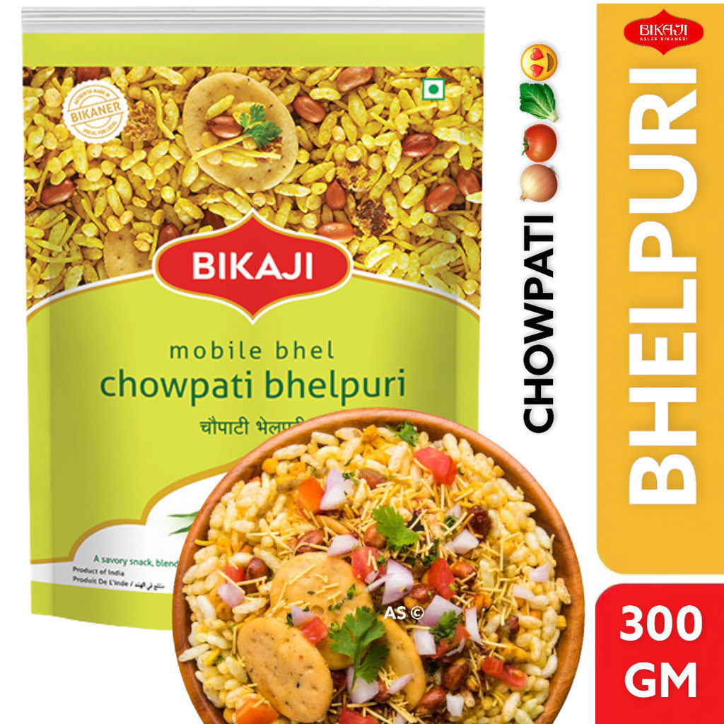 Bikaji Chowpati Bhelpuri 300g/110g.