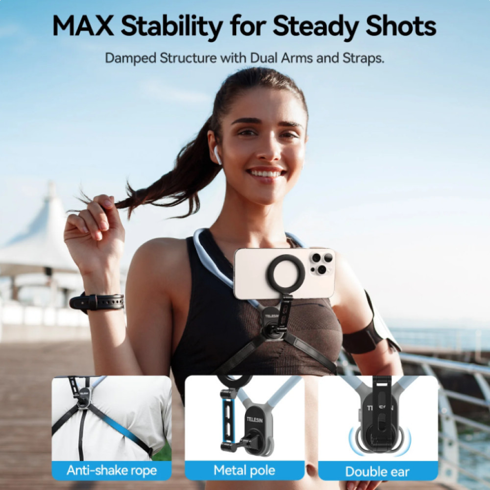 SYAIFSTR TELESIN สายคล้องคอแม่เหล็กสําหรับสมาร์ทโฟน - MNM-002