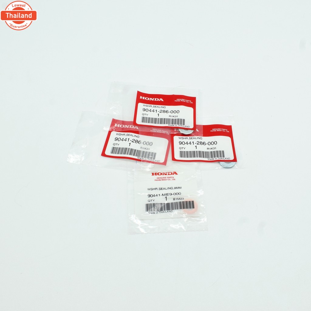 ชุดน็อตฝาสู แท้ศูนย์ฮอนด้า เวฟ125/ดรีม125 90441-ME9-000/90441-286-000/90443-KTM-970
