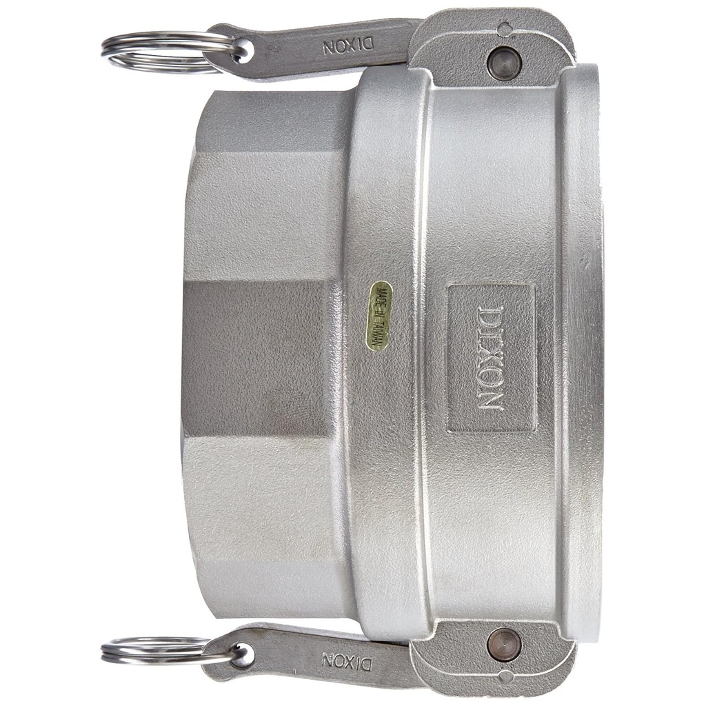 Dixon G400-D-SS การลงทุน Cast สแตนเลส 316 Global Type D Cam และ Groove ท่อข้อต่อ, 4" ซ็อกเก็ต x 4 "N