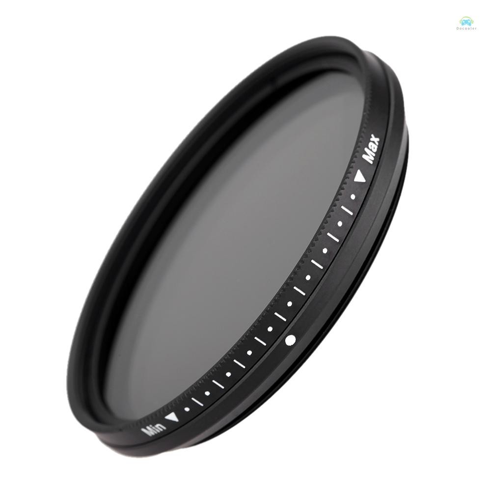 Yb2 ND เลนส์ Fotga 52 มม.Slim Fader Variable ND Filter ปรับความหนาแน่น Neutral ND2 ถึง ND400