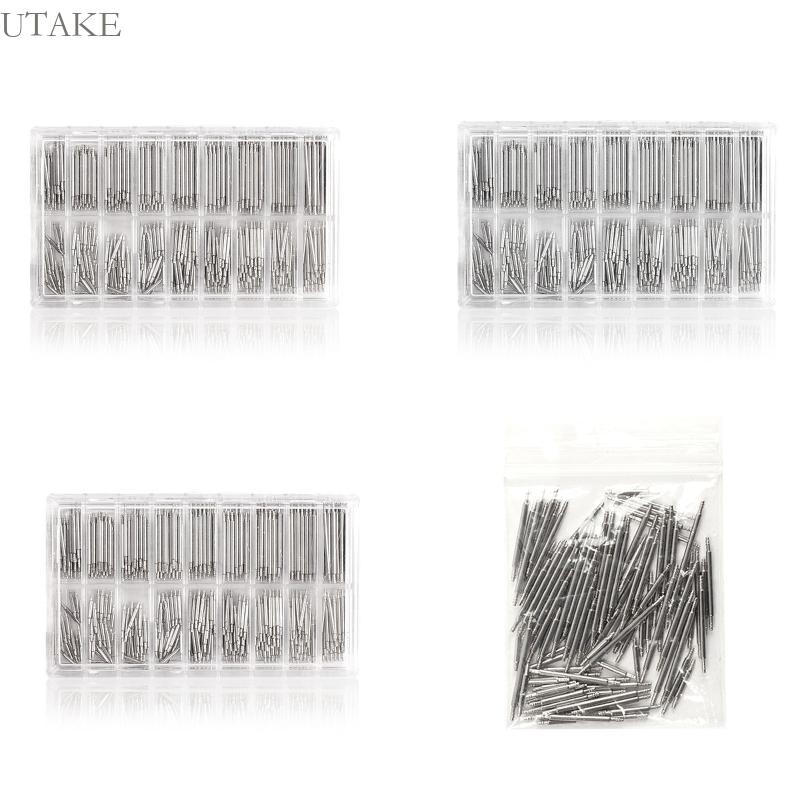 Utake สายนาฬิกาสปริงบาร์สาย Link Pins 8 มม.-25 มม.ช่างซ่อมนาฬิกาสร้อยข้อมือซ่อมเครื่องมือ