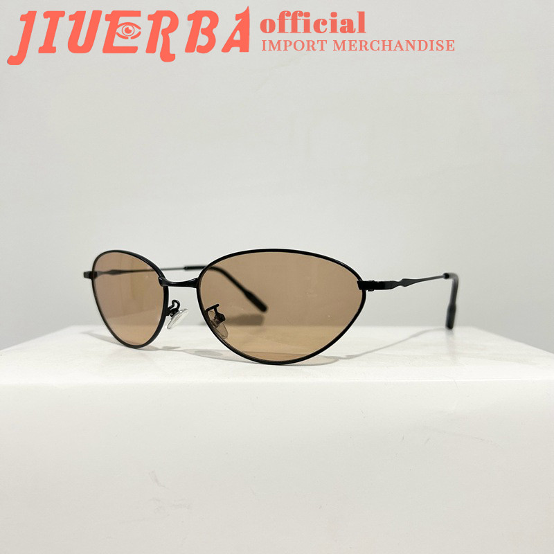 JIUERBA 6227ย้อนยุคผู้หญิงอเมริกันแมวตาแว่นกันแดดแนวโน้มการออกแบบแบรนด์ผู้ชายและผู้หญิงแว่นกันแดดป้องกันรังสียูวี