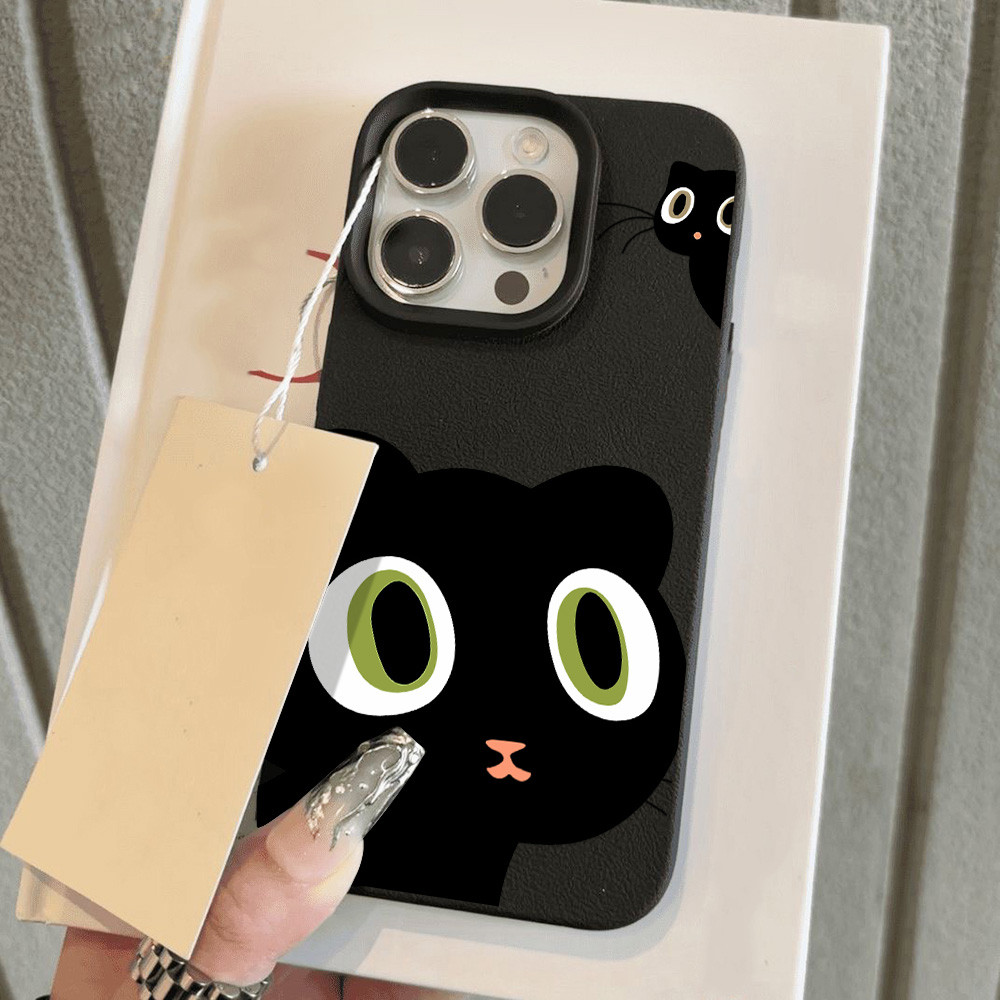 เคสโทรศัพท์หนัง for iPhone 13 11 14 15 12 16 Pro Max Plus XR XS X เคสกันกระแทก การ์ตูน สีต่างๆ เคสโทรศัพท์มือถือซิลิโคน