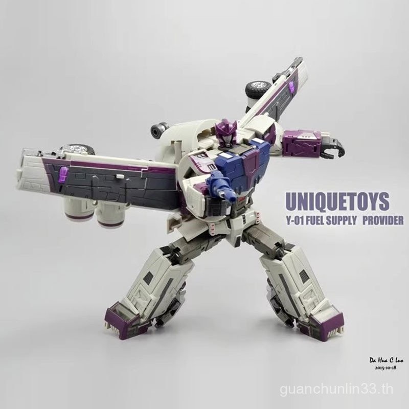 UT uniquetoys UT Y01ระเบิดแก๊สสามการเปลี่ยนแปลงนักรบ Decepticons ของเล่นแปลงร่าง